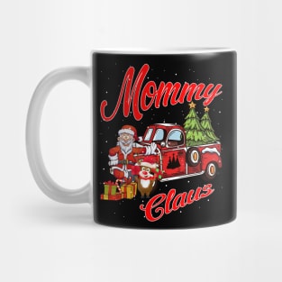 Mommy Claus Santa Car Christmas Funny Awesome Gift Mug